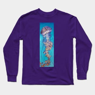 Giant Pacific Sea Nettle Jellyfish Long Sleeve T-Shirt